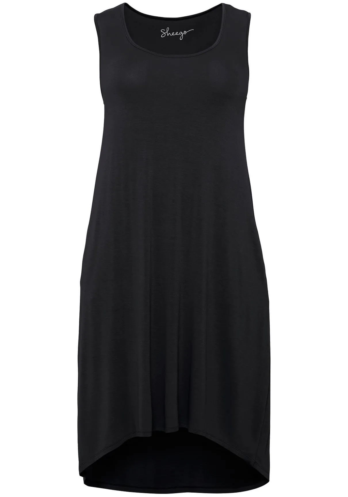 Kleid mit Taschen, im Vokuhilaschnitt