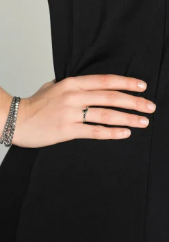 Knielanges, ärmelloses Kleid in A-Linie