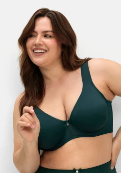 Komfort-BH mit Bügel, doppellagig und blickdicht