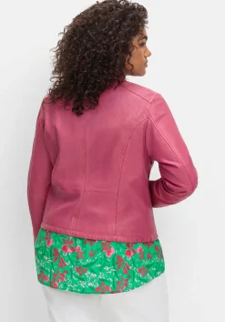 Lederjacke aus Lammnappa, mit Stehkragen