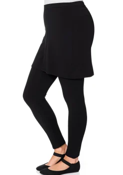 Leggings mit angesetztem Minirock