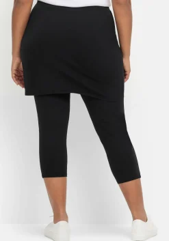 Leggings mit angesetztem Minirock