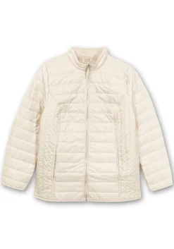 Leicht wattierte Steppjacke mit Stehkragen