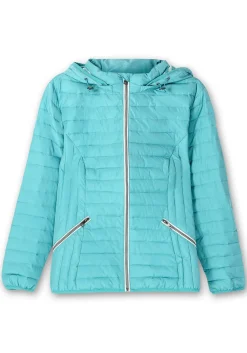 Leichte Steppjacke mit abnehmbarer Kapuze