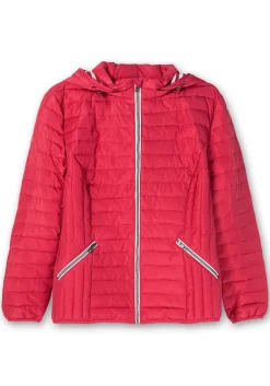 Leichte Steppjacke mit abnehmbarer Kapuze