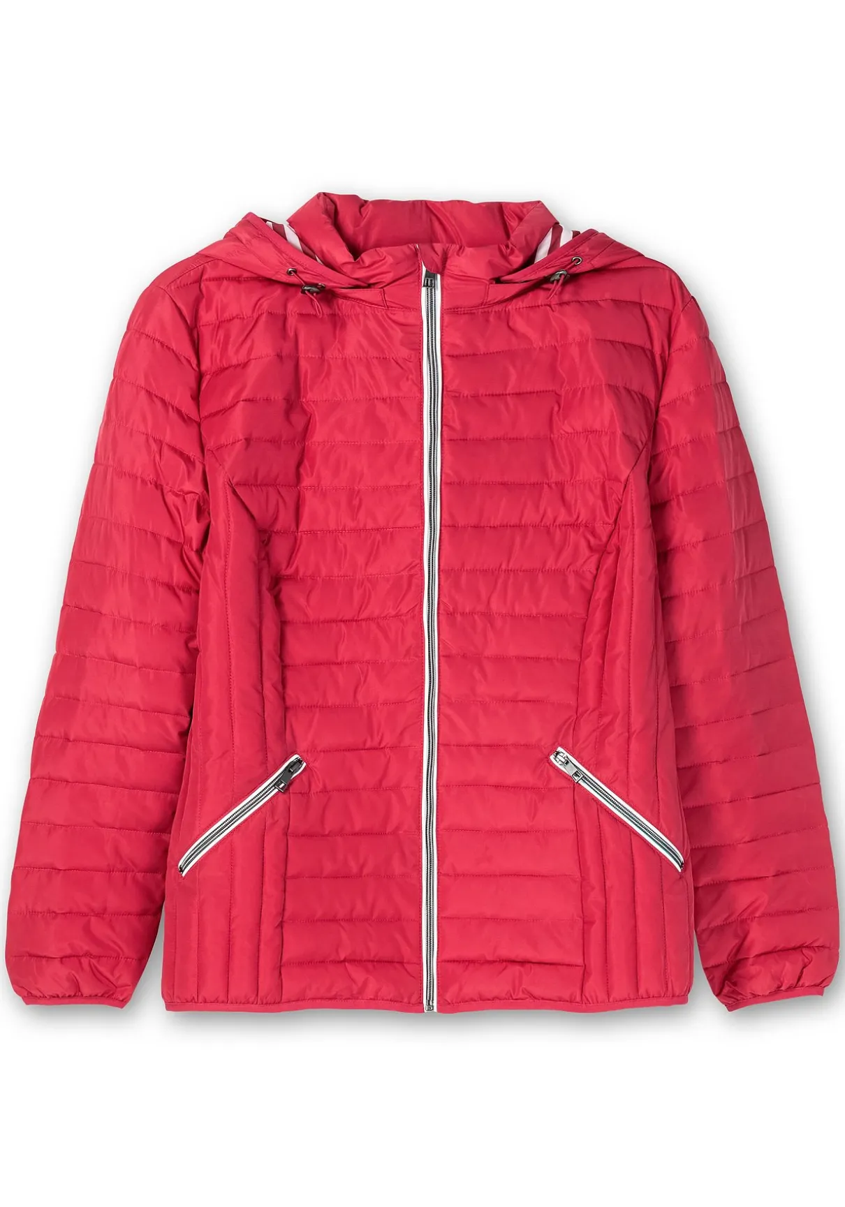 Leichte Steppjacke mit abnehmbarer Kapuze