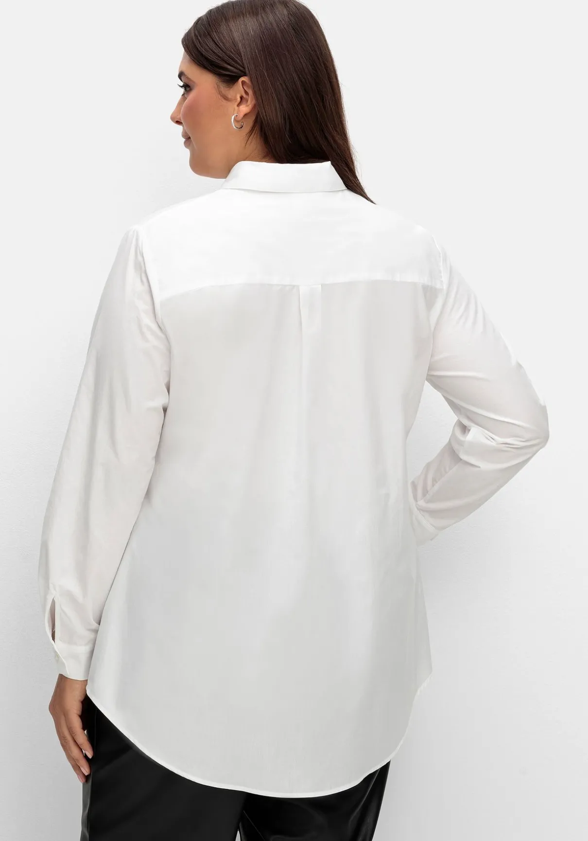 Longbluse mit Glitzerdetails
