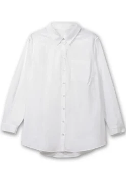 Longbluse mit Glitzerdetails