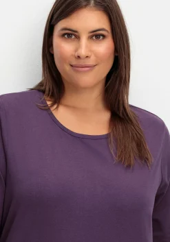 Longshirt mit aufgesetzten Taschen