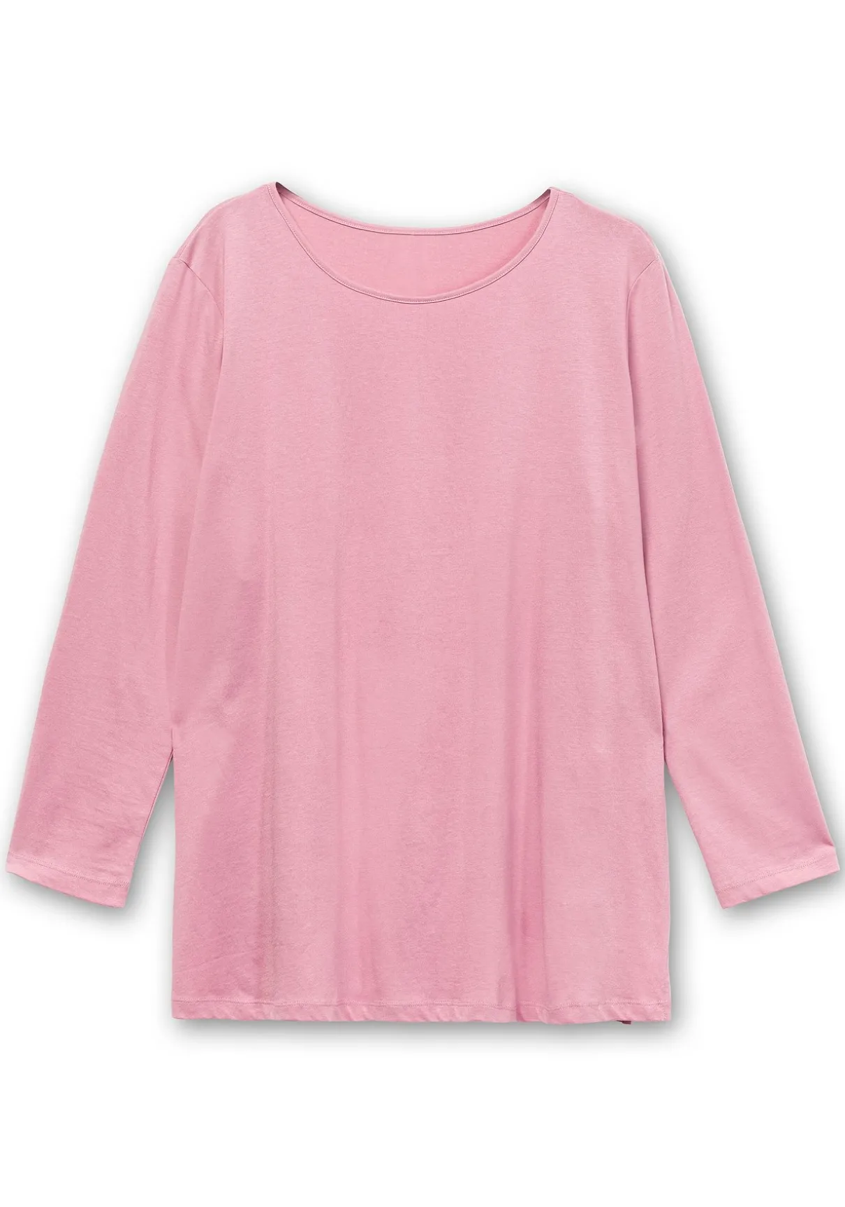 Longshirt mit hohen Seitenschlitzen