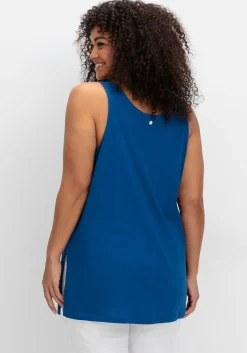 Longtop mit Knotendetail am Träger