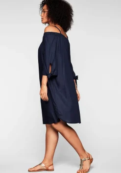 Longtunika mit 3/4-Ärmeln, im Carmen-Look