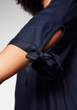 Longtunika mit 3/4-Ärmeln, im Carmen-Look