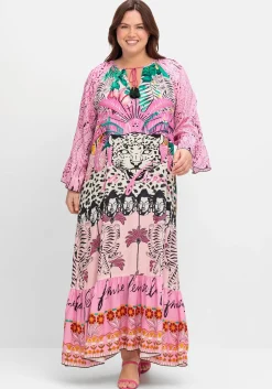 Maxikleid im Multicolor-Mustermix