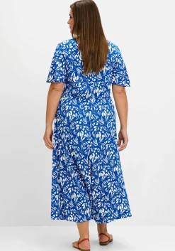 Maxikleid mit Knotendetail in der Taille