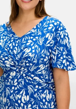 Maxikleid mit Knotendetail in der Taille