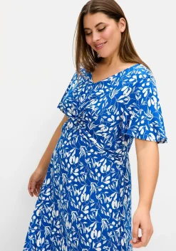 Maxikleid mit Knotendetail in der Taille