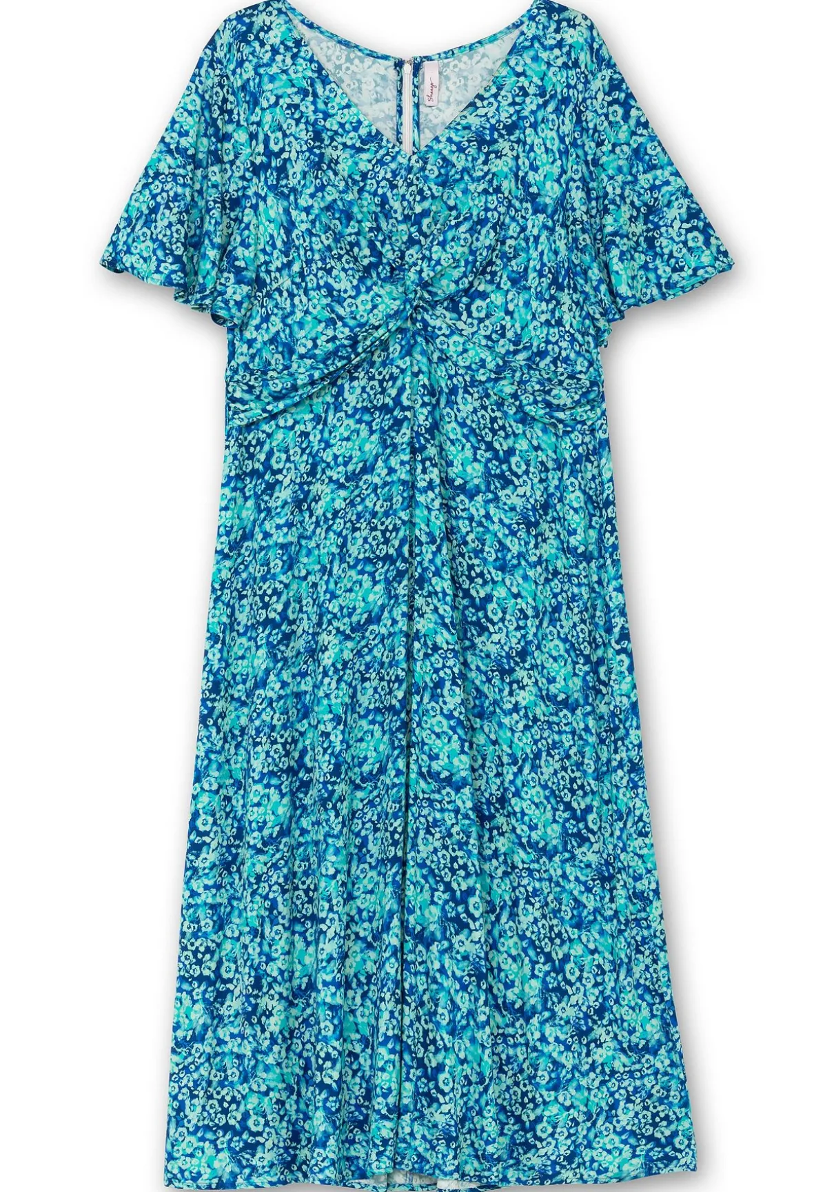 Maxikleid mit Knotendetail in der Taille