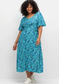 Maxikleid mit Knotendetail in der Taille