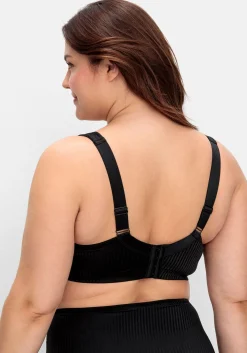 Minimizer-BH mit floraler Spitze und tonigen Streifen