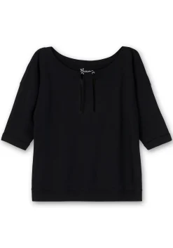 Oversized-Shirt mit Bindebändchen