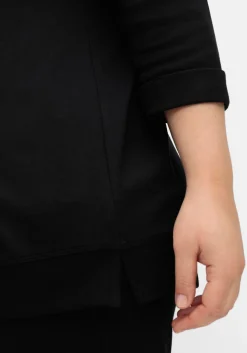 Oversized-Shirt mit Bindebändchen