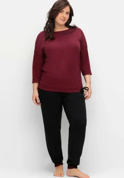 Oversized-Shirt mit Bindeband am Saum