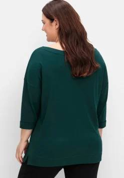 Oversized-Shirt mit Bindebändchen