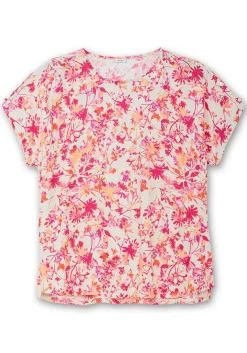 Oversize-Tunika mit Cut-outs an den Ärmeln