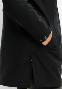 Parka mit gestreiftem Futter, wasserabweisend