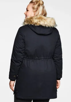 Parka mit Kapuze und Teddyfutter