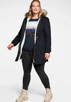 Parka mit Kapuze und Teddyfutter