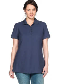 Poloshirt mit kurzem Arm, in Piqué-Qualität