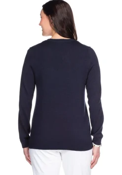 Pullover aus Feinstrick mit Rundhalsausschnitt