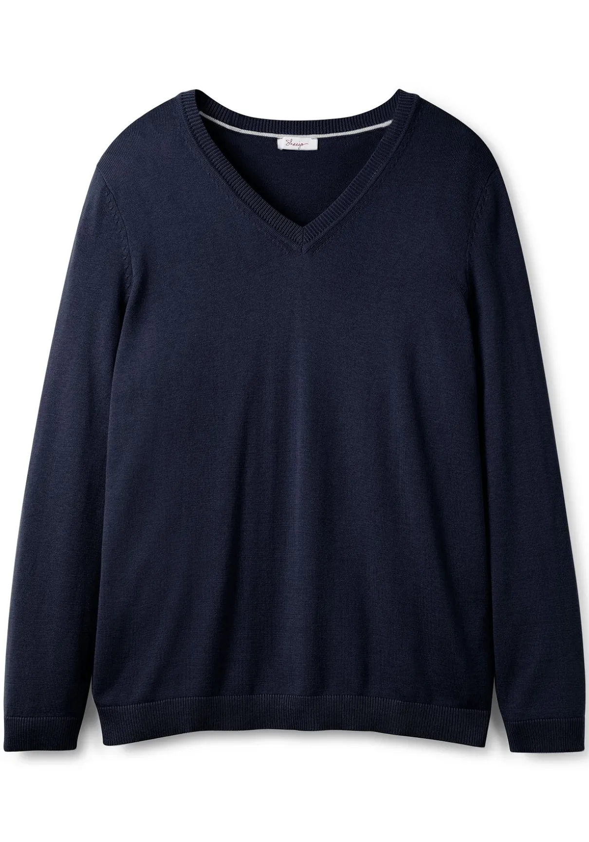 Pullover aus Feinstrick mit V-Ausschnitt