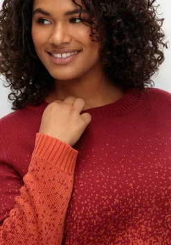 Pullover im Jacquardstrick, mit Farbverlauf
