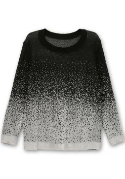 Pullover im Jacquardstrick, mit Farbverlauf