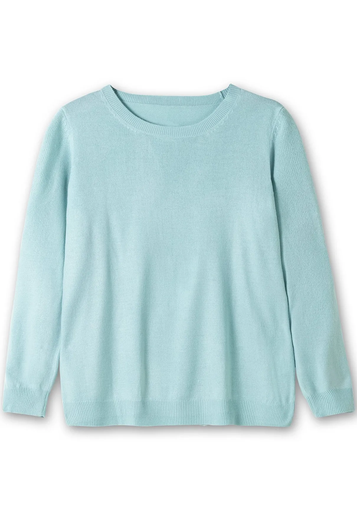 Pullover mit gerippten Abschlüssen