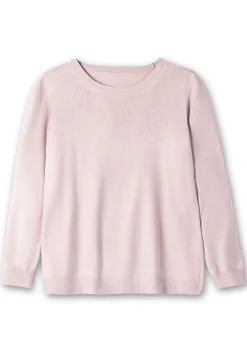 Pullover mit gerippten Abschlüssen