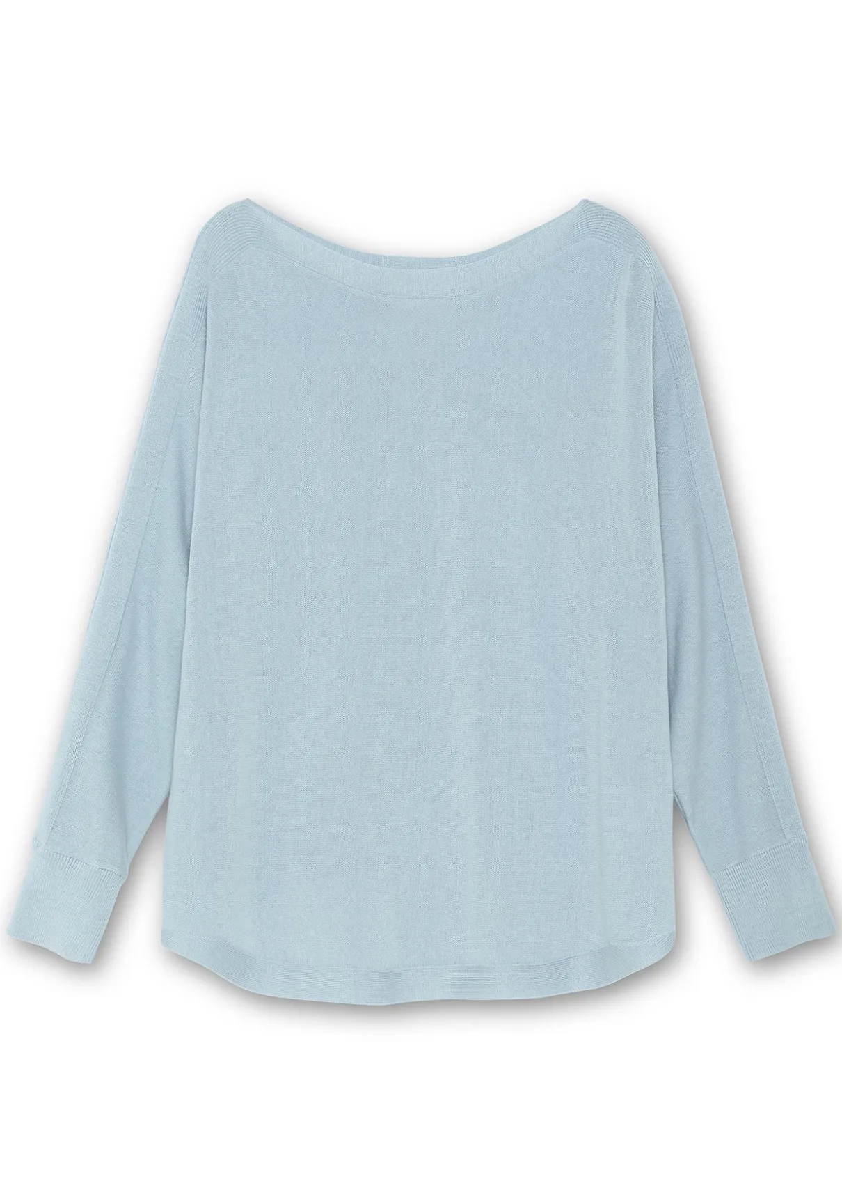 Pullover mit U-Boot-Ausschnitt