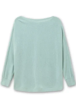 Pullover mit U-Boot-Ausschnitt