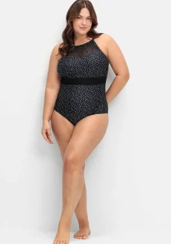 Raffinierter Badeanzug mit Shaping-Effekt