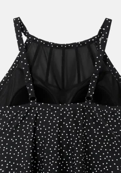 Raffinierter Badeanzug mit Shaping-Effekt