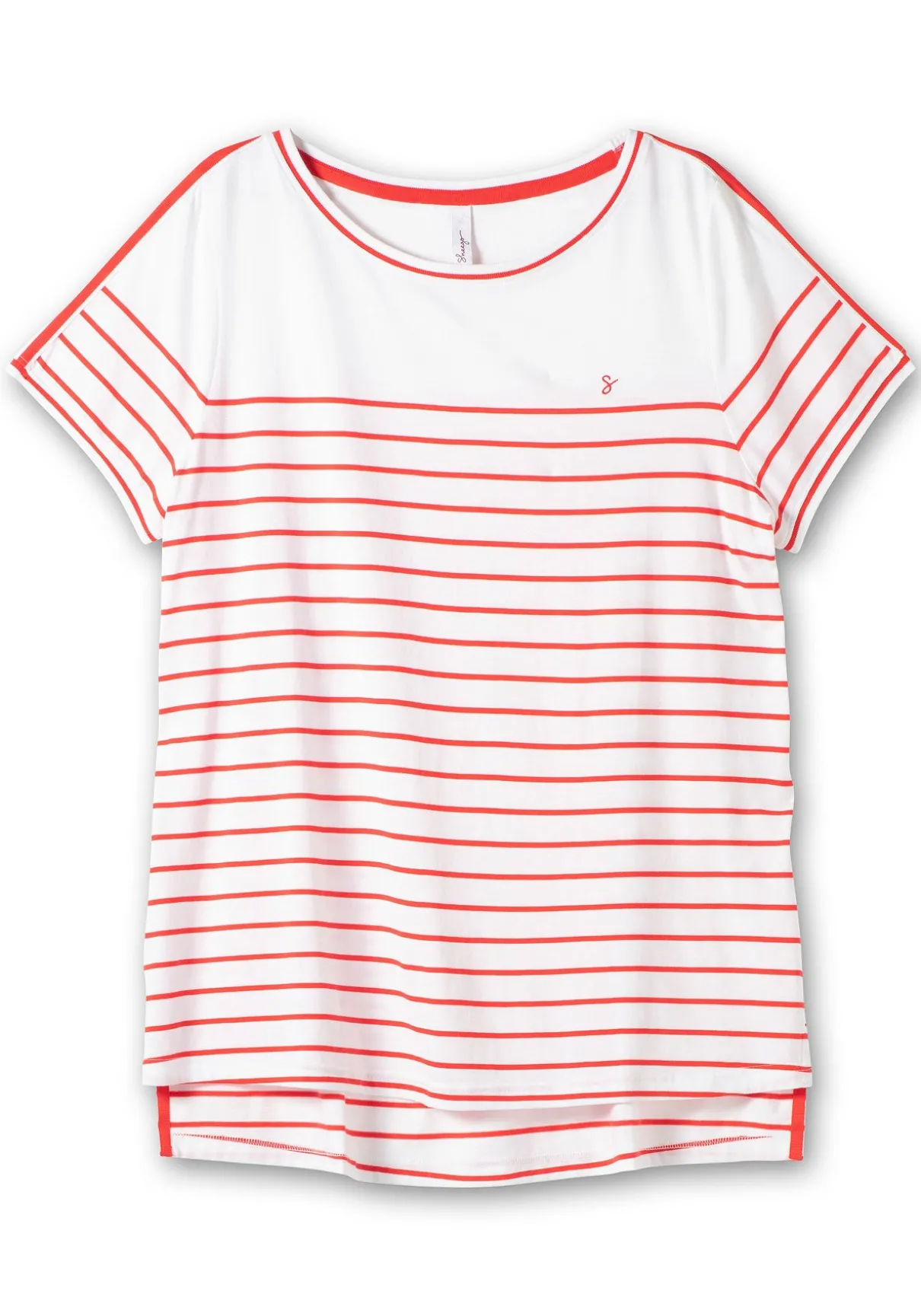 Ringelshirt mit Kontrastdetails