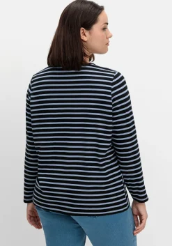 Ringelshirt mit Rundhalsausschnitt