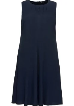 Ärmelloses Cocktailkleid mit Falten-Detail