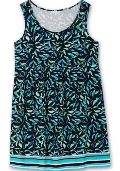 Ärmelloses Jerseykleid mit Fronttaschen