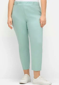 Schmale Bengalin-Schlupfhose mit dekorativem Bund