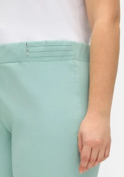 Schmale Bengalin-Schlupfhose mit dekorativem Bund