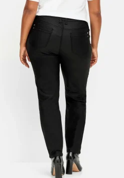 Schmale beschichtete Thermohose, innen angeraut